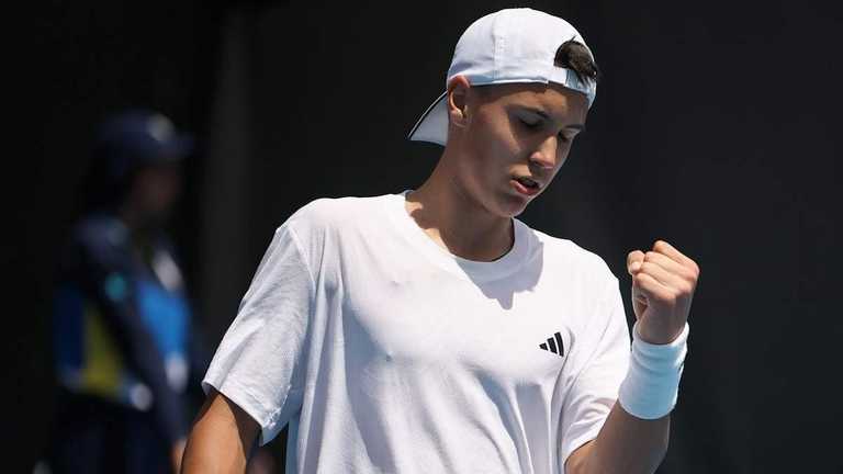 Нікіта Білозерцев / фото: Федерація Тенісу України (автор – Арата Ямаока) Нікіта Білозерцев / фото: Федерація Тенісу України (автор – Арата Ямаока)