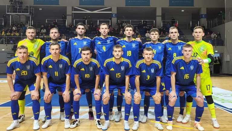 Збірна України з футзалу / Фото АФУ Збірна України з футзалу / Фото АФУ
