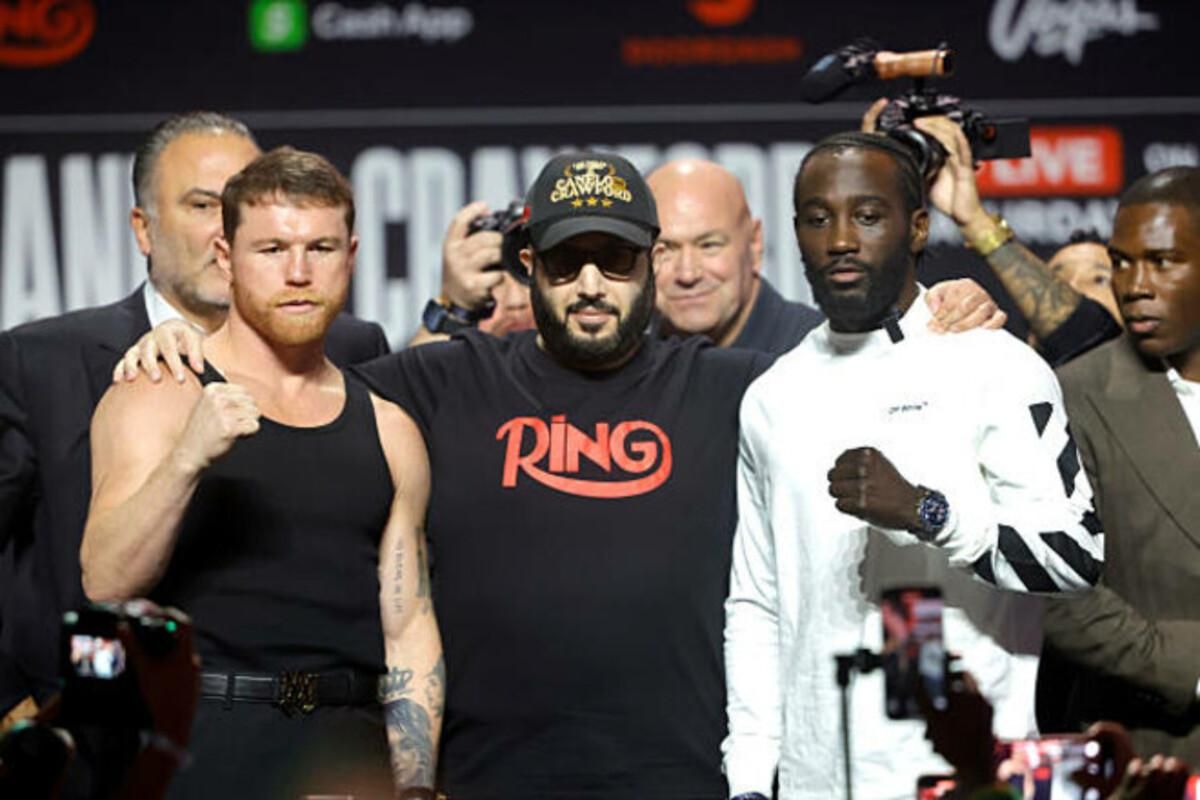 Канело, Туркі і Кроуфорд / Фото Getty Images