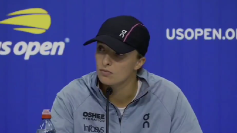 Іга Свьонтек / Скріншот Іга Свьонтек / Скріншот