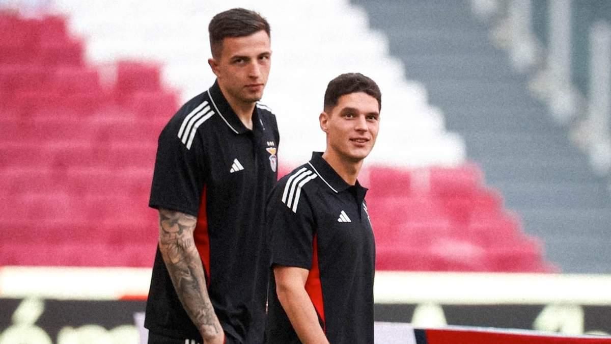 Судаков і Трубін / Фото Бенфки