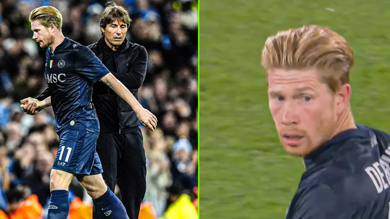 Заміна де Брюйне / Фото sporza.be Заміна де Брюйне / Фото sporza.be