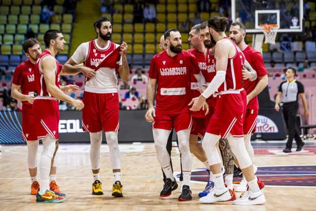 Збірна Грузії з баскетболу / Фото FIBA Збірна Грузії з баскетболу / Фото FIBA