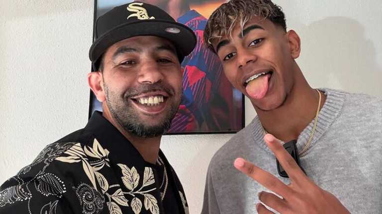 Мунір Насрауї та Ламін Ямал / Фото з Instagram Мунір Насрауї та Ламін Ямал / Фото з Instagram