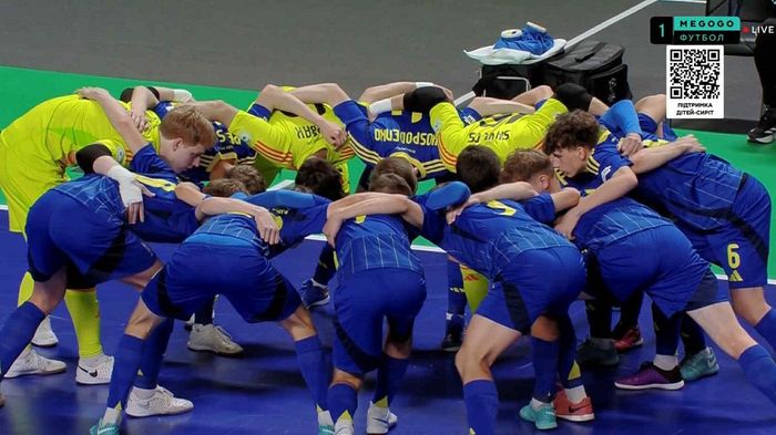 Збірна України з футзалу зазнала розгрому від Португалії на юнацькому Євро-2025
