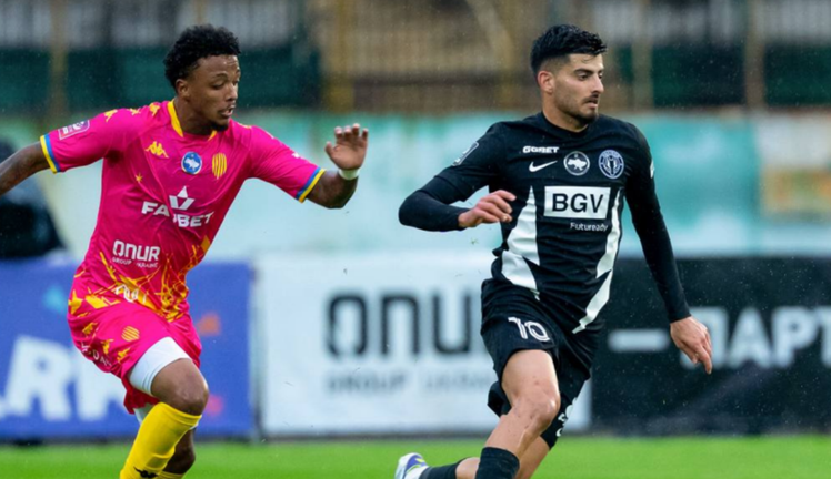 Йосефі (праворуч) / Фото ФК Полісся Йосефі (праворуч) / Фото ФК Полісся