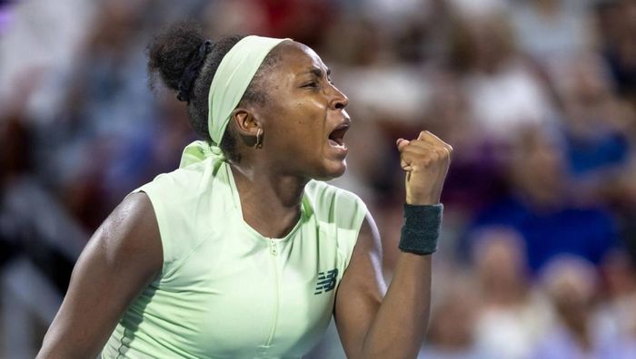 Гофф здобула вольову перемогу над олімпійською чемпіонкою і вийшла у чвертьфінал супертурніру в Пекіні