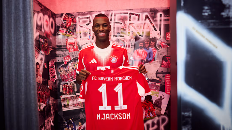 Николас Джексон / Фото fcbayern