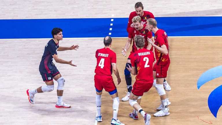 Збірна Бельгії на ЧС-2025 з волейболу / Фото FIVB
