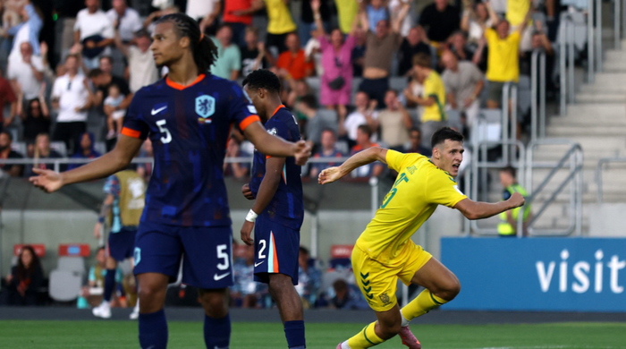 Відбір на ЧС-2026: Литва під заряди "Слава Україні" ледь не створила мегасенсацію проти Нідерландів