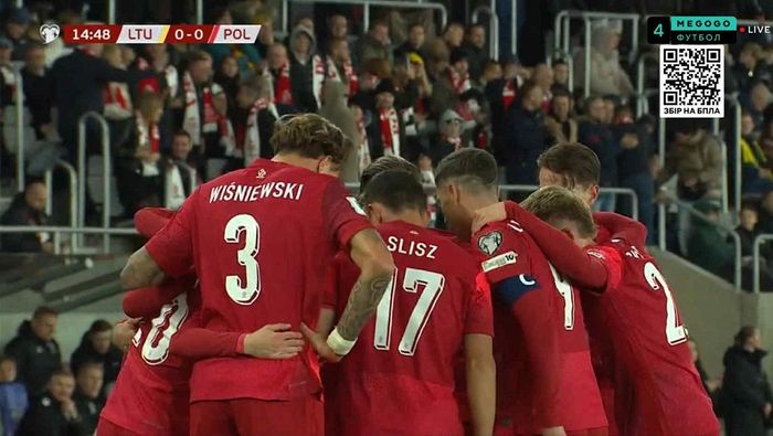 Відбір на ЧС-2026: Польща зі "сухим листом" і голом Лєвандовскі перемогла Литву, підопічні Луческу вирвали звитягу Відбір на ЧС-2026: Польща зі "сухим листом" і голом Лєвандовскі перемогла Литву, підопічні Луческу вирвали звитягу
