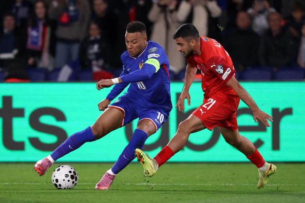 Ушкодження Мбаппе у відеоогляді матчу суперників України у відборі на ЧС-2026 Франція – Азербайджан – 3:0