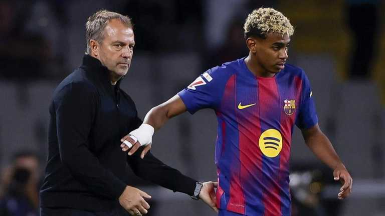 Флік і Ямаль / EFE Флік і Ямаль / EFE