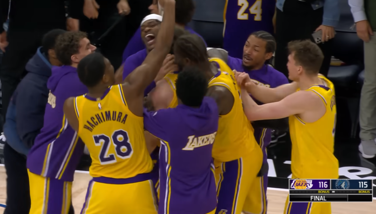 Гравці Лейкерс / Скріншот