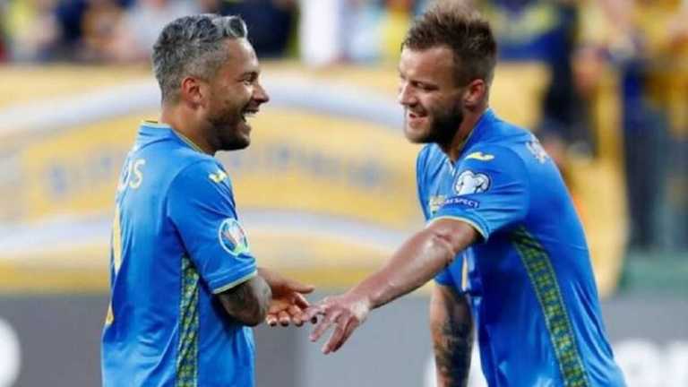 Марлос (слева) и Ярмоленко / Сайт УАФ