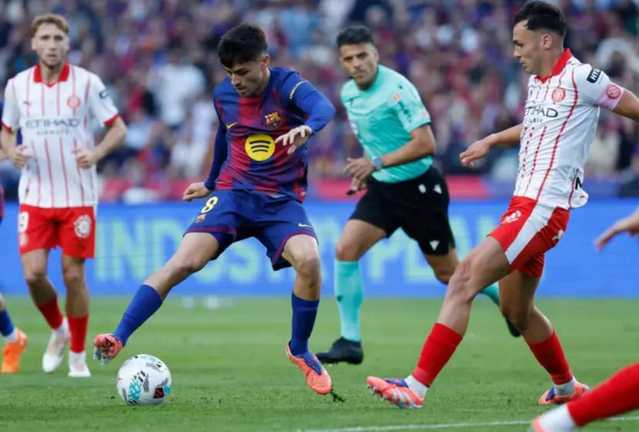 Ванат у матчі з Барселоною / LaPresse