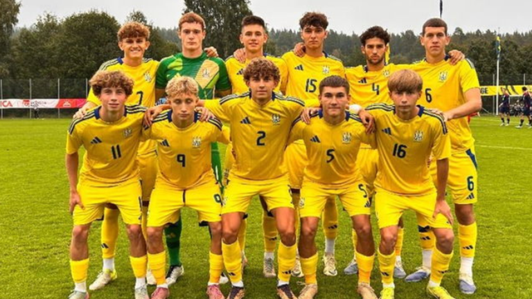 Збірна України U-18 / Фото УАФ Збірна України U-18 / Фото УАФ