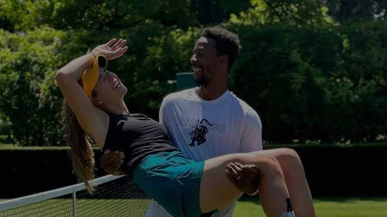 Элина Свитолина и Гаэль Монфис / фото: instagram.com/elisvitolina Элина Свитолина и Гаэль Монфис / фото: instagram.com/elisvitolina