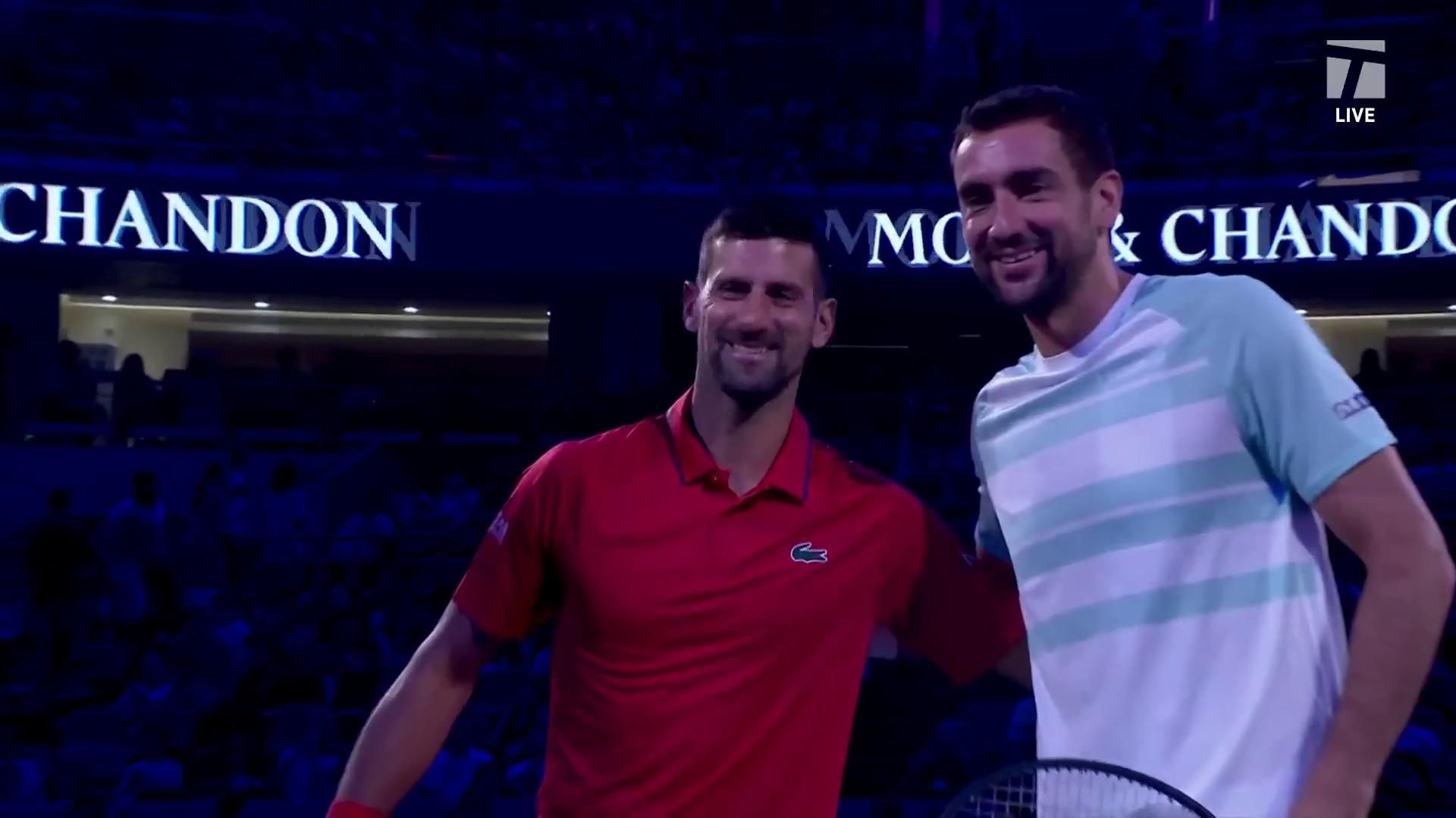 Джоковіч і Чіліч / Скріншот