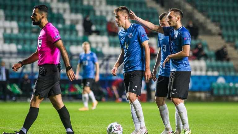 Гравці збірної Естонії / Фото jalgpall.ee/ Гравці збірної Естонії / Фото jalgpall.ee/