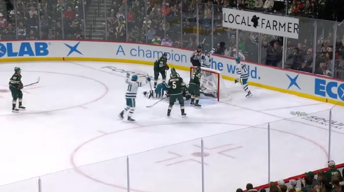 Сан-Хосе перестріляв Міннесоту / Скріншот з відео