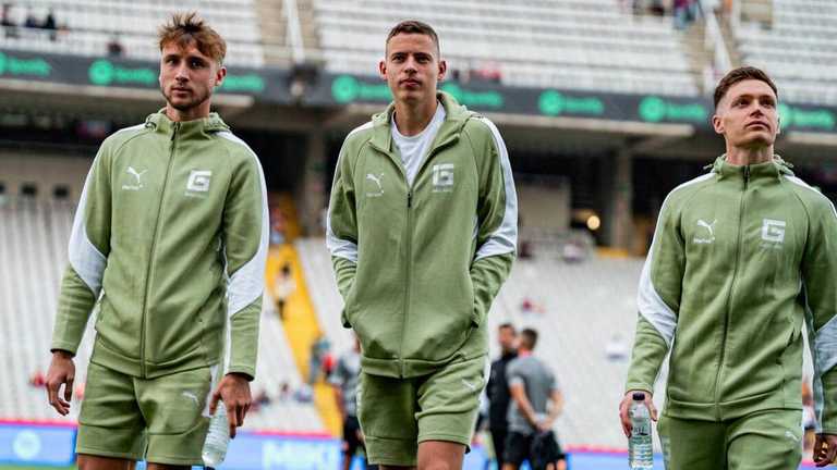 Ванат, Крапивцов і Циганков / Фото ФК Жирона Ванат, Крапивцов і Циганков / Фото ФК Жирона