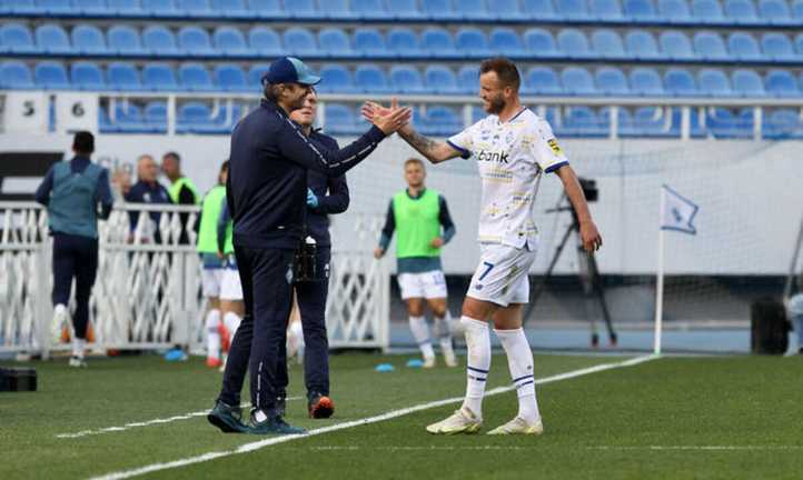 Андрій Ярмоленко та Олександр Шовковський / Фото ФК Динамо