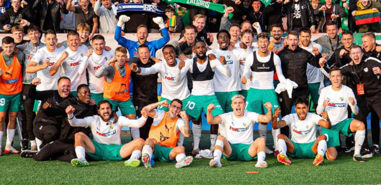 Гравці Жальгіріса Каунаса / Фото з соцмереж клубу