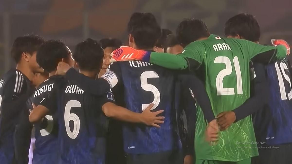 Збірна Японії / Скріншот з відео