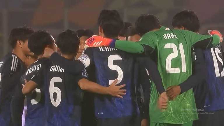 Збірна Японії / Скріншот з відео