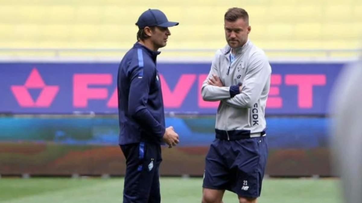 Олександр Шовковський та Андрій Ярмоленко / фото: ФК Динамо Київ  