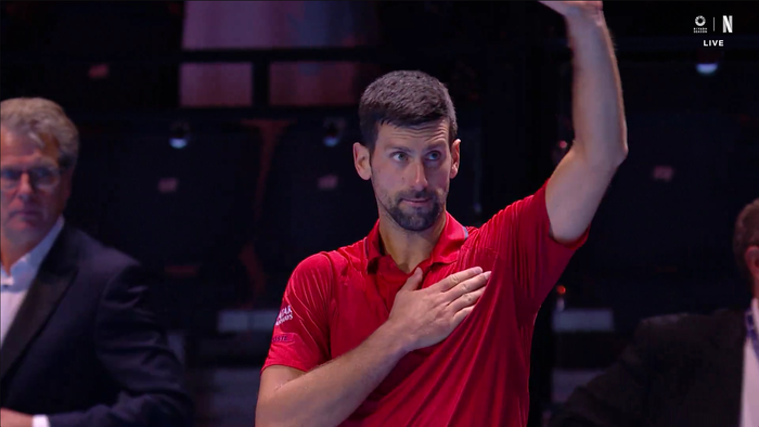 Джоковіч програв сет і відмовився продовжити матч за бронзу на супертурнірі в Саудівській Аравії