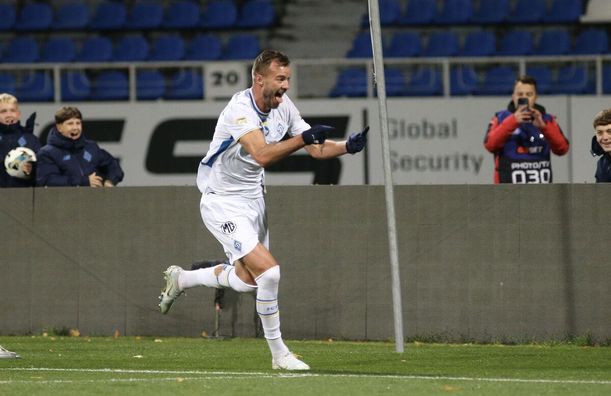 Ювілейний гол Ярмоленка у відеоогляді матчу Динамо – Кривбас – 4:0