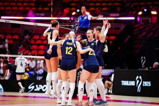 Женская сборная Украины по волейболу / en.volleyballworld.com