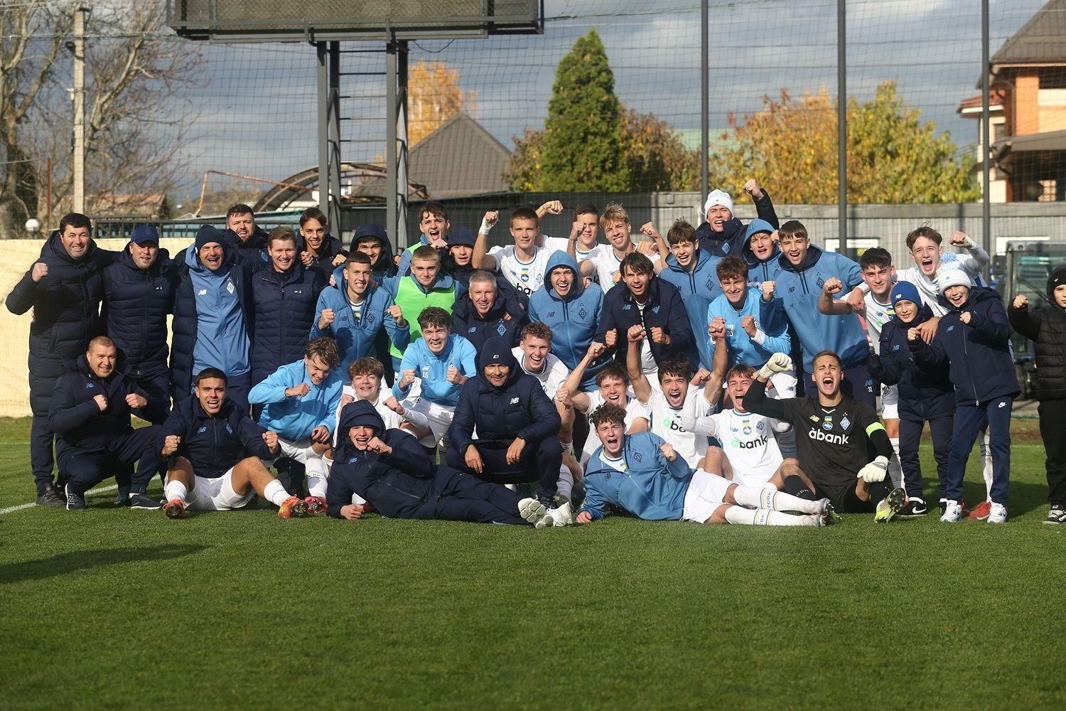 Гравці Динамо U-19 / Фото ФК Динамо