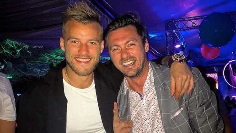 Андрій Ярмоленко та Артем Мілевський / фото із соцмереж