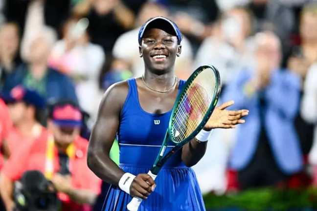 Вікторія Мбоко / Фото WTA Вікторія Мбоко / Фото WTA