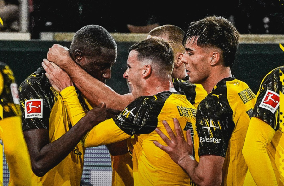 Игроки Боруссии Д / Фото с X