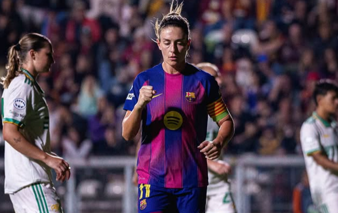 Алексия Путельяс / Фото ФК Барселона