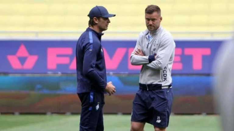 Олександр Шовковський та Андрій Ярмоленко / Фото ФК Динамо Київ