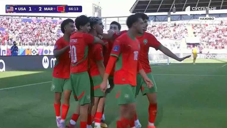 Сборная Марокко U-20 / Скриншот из видео Сборная Марокко U-20 / Скриншот из видео