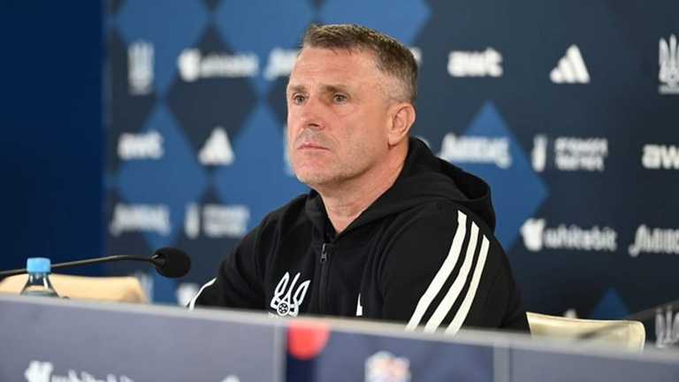 Сергій Ребров / фото: прес-служба УАФ Сергій Ребров / фото: прес-служба УАФ