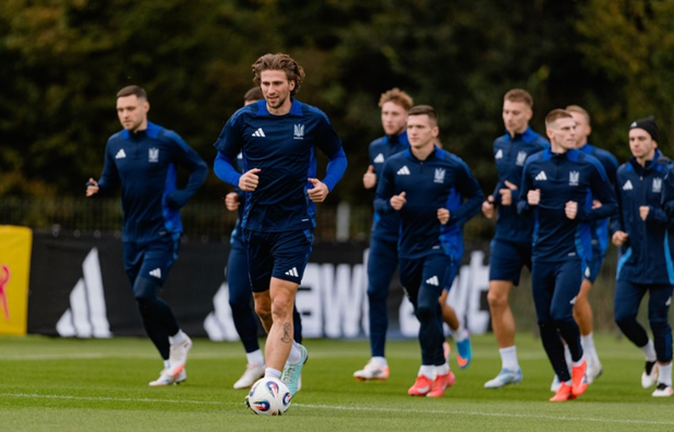 Збірна України з футболу провела перше тренування перед матчем з Ісландією у відборі ЧС-2026 (ФОТО)