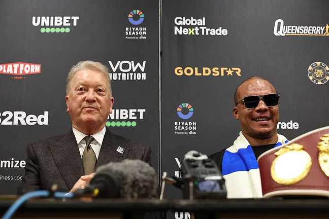 Фрэнк Уоррен и Фабио Уордли / Фото The Ring Фрэнк Уоррен и Фабио Уордли / Фото The Ring