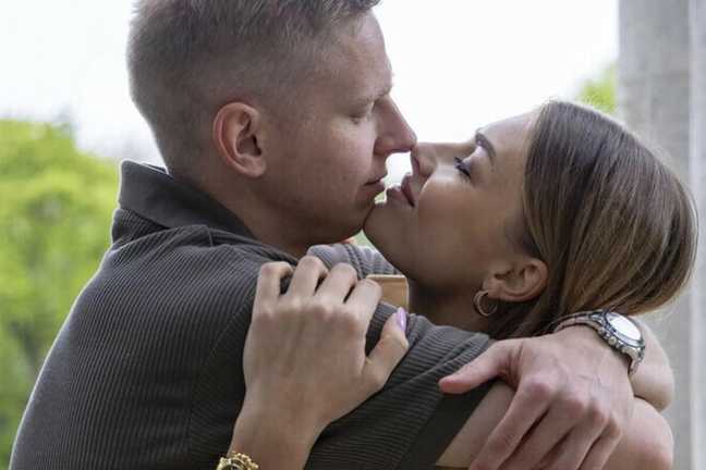 Олександр Зінченко з дружиною / Фото Instagram