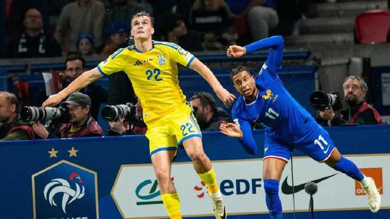 Україна програла Франції / Фото УАФ Україна програла Франції / Фото УАФ