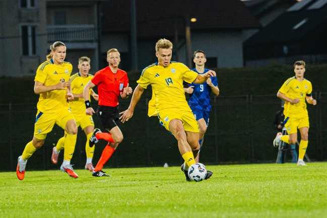 Молодіжна збірна України з футболу / Фото УАФ