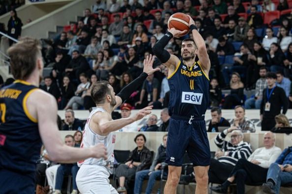 Україна у блискучому стилі дотиснула Грузію у стартовому матчі відбору на ЧС-2027 з баскетболу – Ковляр набрав 31 очко