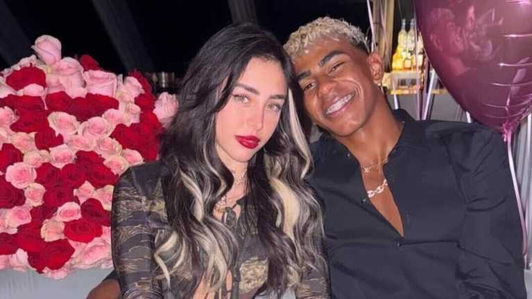 Нікі Ніколь і Ламін Ямаль / Фото з соцмереж