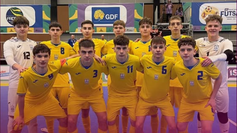 Юнацька збірна України з футзалу (U-18) / Фото АФУ Юнацька збірна України з футзалу (U-18) / Фото АФУ